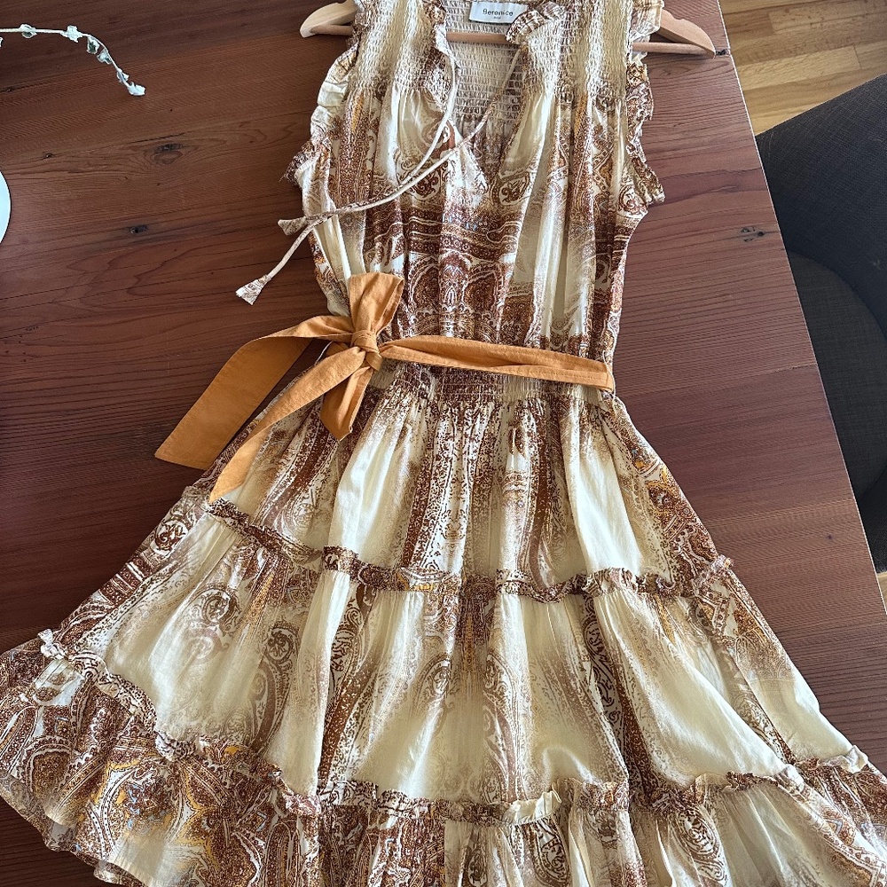 BERENICE Paris Paisley short sleeve dress